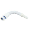 Canotto Tubo Di Scarico Flessibile Estensibile Lavabo Lavello 1/4 X 32 Mm 10077