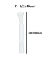 Canotto Tubo Scarico Flessibile Estensibile Con Testa Plastica 1 1/2 40mm 59953