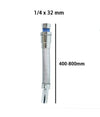 Canotto Tubo Scarico Flessibile Estensibile Lavabo Lavello 400-800mm 1/4 32mm 10074