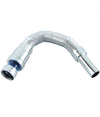 Canotto Tubo Scarico Flessibile Estensibile Lavabo Lavello 400-800mm 1/4 32mm 10074