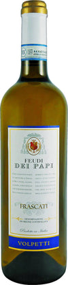 Cantine Volpetti vino bianco Frascati DOC Bottiglia 750ml imballo sicuro vino Non solo caffè online - Albano Laziale, Commerciovirtuoso.it