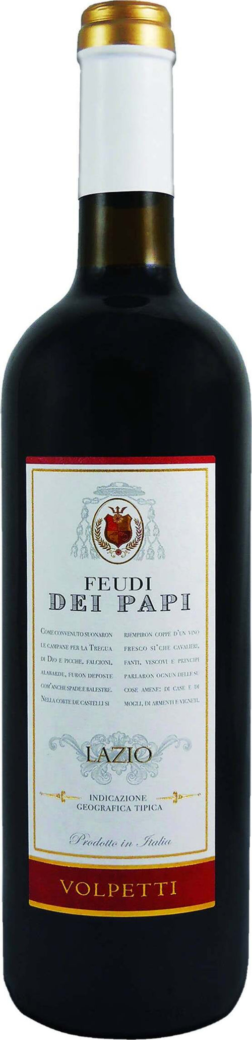 Cantine Volpetti vino Rosso IGT Lazio Bottiglia 750ml imballo sicuro vino Non solo caffè online - Albano Laziale, Commerciovirtuoso.it