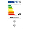 Cantinetta incasso ventilato DW170F1T con maniglia integrata 1 zona di temperatura 105 bottiglie nero classe G