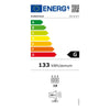 Cantinetta incasso ventilato DW20G1T con maniglia esterna 18 bottiglie colore nero classe G