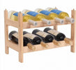Cantinetta Porta Bottiglie Vino In Legno 8 Posti Cantina Componibile Impilabile Casa e cucina/Utensili da cucina/Accessori vino e bar/Porta bottiglie da vino Trade Shop italia - Napoli, Commerciovirtuoso.it