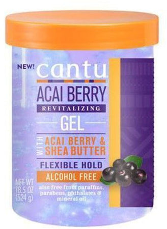 CANTU ACAI BERRY REVITALIZING STYLING GEL (18.5oz)524G PER CAPELLI