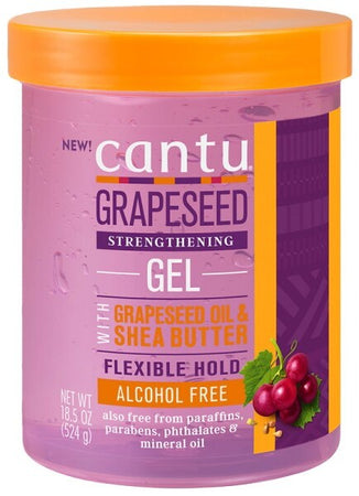 Cantu Grapeseed Styling Gel per Capelli 524 G Idratante