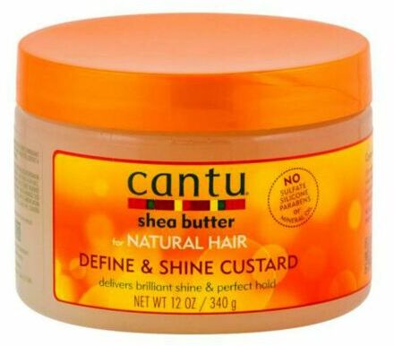 CANTU SHEA BUTTER FOR NATURAL HAIR  DEFINE & SHINE CUSTARD 340G PER CAPELLI