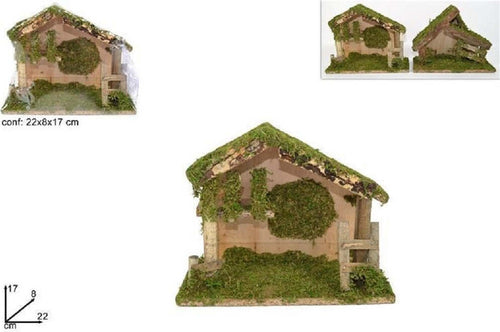 Capanna 22x8x17cm Muschio Scaletta Presepe Addobbo Natale Decorazione Natalizia Casa, arredamento e bricolage > Prodotti per Feste > Prodotti Natalizi Trade Shop italia - Napoli, Commerciovirtuoso.it