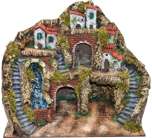 Capanna grotta vuota in legno presepe Golfo con cascata e luci per natività presepe natalizio Casa e cucina/Decorazioni per interni/Addobbi e decorazioni per ricorrenze/Decorazioni natalizie/Presepi/Statuine e fondali per il presepe MagiediNatale.it - Altamura, Commerciovirtuoso.it