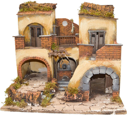 Capanna grotta vuota in legno stile 700 doppio arco con luci e fiamma per natività presepe natalizio Casa e cucina/Decorazioni per interni/Addobbi e decorazioni per ricorrenze/Decorazioni natalizie/Presepi/Statuine e fondali per il presepe MagiediNatale.it - Altamura, Commerciovirtuoso.it