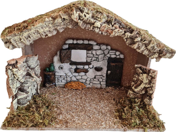 Capanna grotta vuota in sughero e muschio ideale per presepe natalizio Casa e cucina/Decorazioni per interni/Addobbi e decorazioni per ricorrenze/Decorazioni natalizie/Presepi/Statuine e fondali per il presepe MagiediNatale.it - Altamura, Commerciovirtuoso.it