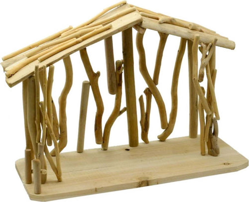 Capanna in legno vuota Decorazione Natalizia per presepe h 40 cm Casa e cucina/Decorazioni per interni/Addobbi e decorazioni per ricorrenze/Decorazioni natalizie/Presepi/Statuine e fondali per il presepe MagiediNatale.it - Altamura, Commerciovirtuoso.it