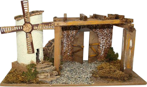 Capanna per presepe vuota in sughero e legno Grotta per natività con mulino a vento Casa e cucina/Decorazioni per interni/Addobbi e decorazioni per ricorrenze/Decorazioni natalizie/Presepi/Statuine e fondali per il presepe MagiediNatale.it - Altamura, Commerciovirtuoso.it