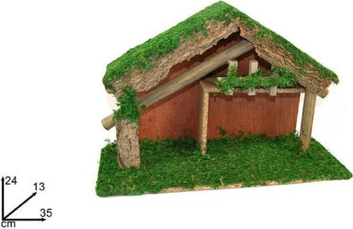 Capanna Vuota 35x24x13 Cm Muschio Presepe Addobbo Natale Decorazione Natalizio Casa, arredamento e bricolage > Prodotti per Feste > Prodotti Natalizi Trade Shop italia - Napoli, Commerciovirtuoso.it