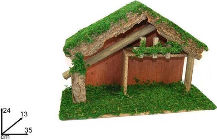 Capanna Vuota 35x24x13 Cm Muschio Presepe Addobbo Natale Decorazione Natalizio Casa, arredamento e bricolage > Prodotti per Feste > Prodotti Natalizi Trade Shop italia - Napoli, Commerciovirtuoso.it