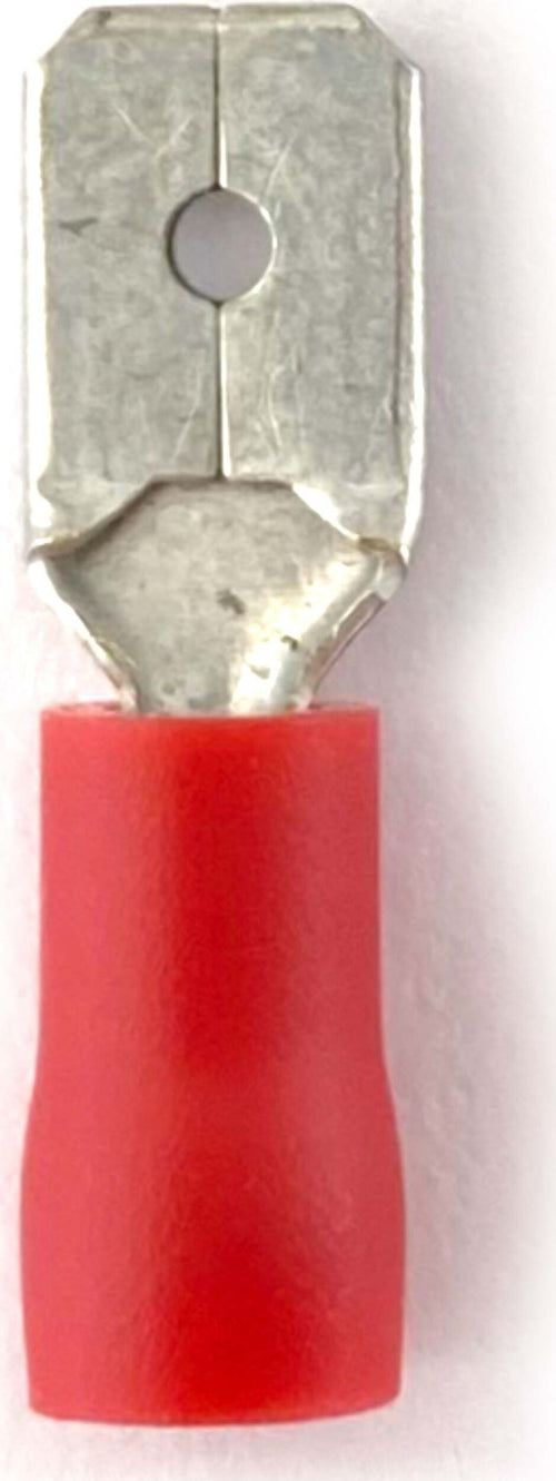 Capocorda-preisolato-rosso-6,3X0,8-MASC.-A-01/P-Aleyay