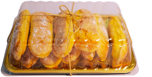 Caporali Biscotti Senza Lattosio leggeri e Morbidi prodotto artigianale Biscottone da inzuppo Savoiardi genovesi biscotti per Tiramisù 500gr Antonio Lizzi