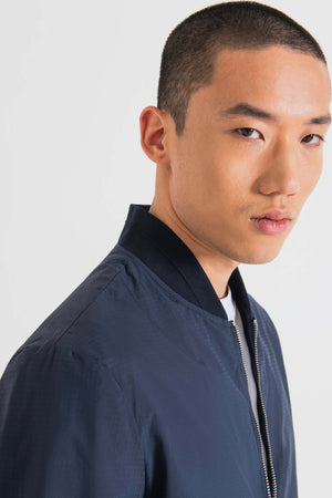 Capospalla-regular-fit-nylon-blu-avio