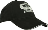 Cappellino Berretto Militare Airborne Army Americano Cappello Airborne Nero Moda/Uomo/Abbigliamento/Abbigliamento sportivo/Cappellini Il Distintivo - Pesaro, Commerciovirtuoso.it