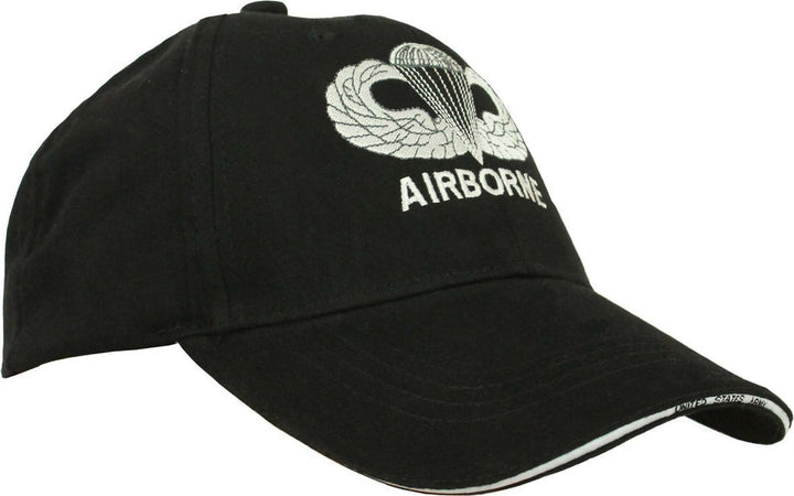 Cappellino Berretto Militare Airborne Army Americano Cappello Airborne Nero Moda/Uomo/Abbigliamento/Abbigliamento sportivo/Cappellini Il Distintivo - Pesaro, Commerciovirtuoso.it