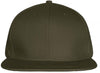 Cappellino Street Verde Militare Cappellino Visiera Piatta 6 Pannelli