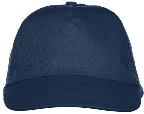 Cappellino Texas Blu Cappellino 5 Pannelli Chiusura Velcro