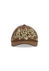 HUF Cappellino Visiera Curva Unisex Outlines Snapback Hat Brown da uomo