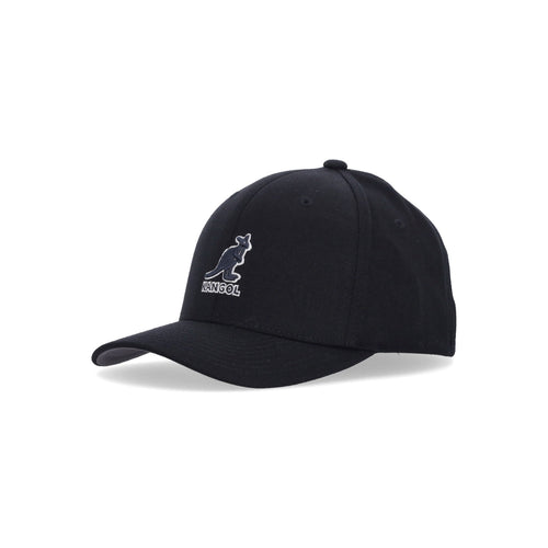 KANGOL Cappellino Visiera Curva Uomo 3d Wool Flexfit Black/black da uomo