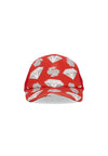BILLIONAIRE BOYS CLUB Cappellino Visiera Curva Uomo Diamonds & Dollars Trucker Cap Red da uomo