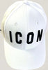 Cappello-basic-bianco-con-logo-ricamato-nero