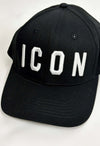 Cappello-Basic-Nero-Con-Logo-Ricamato-Bianco