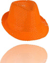 Cappello Borsalino Paillettes Arancione Spettacolo Teatro Paillette Uomo Donna Casa e cucina/Hobby creativi/Materiali per hobby creativi/Forniture per feste/Articoli per feste e compleanni per adulti/Cappellini maschere e accessori/Cappelli Trade Shop italia - Napoli, Commerciovirtuoso.it