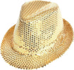 Cappello-Borsalino-Paillettes-Oro-Spettacolo-Teatro-Paillette-Uomo-Donna