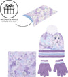Cappello con Scaldacollo e guantini Frozen colore lilla veste da 3 a 7 Anni Moda/Bambine e ragazze/Accessori/Coordinati invernali Store Kitty Fashion - Roma, Commerciovirtuoso.it