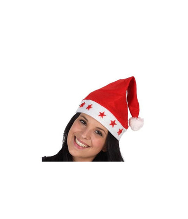Cappello Natalizio Con Luci Led Natale Luminoso Travestimento Accessorio