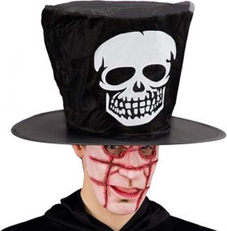 Cappello-nero-in-tessuto-plastificato-Carnival-Toys