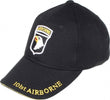 Cappello Unisex Frontino Airborne Nero Stemma Aquila in Cotone Con Visiera Moda/Uomo/Accessori/Cappelli e cappellini/Cappellini da baseball Il Distintivo - Pesaro, Commerciovirtuoso.it