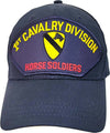 Cappello Uomo 1st Cavalry Division Vietnam in Cotone Con Frontino Moda/Uomo/Accessori/Cappelli e cappellini/Cappellini da baseball Il Distintivo - Pesaro, Commerciovirtuoso.it