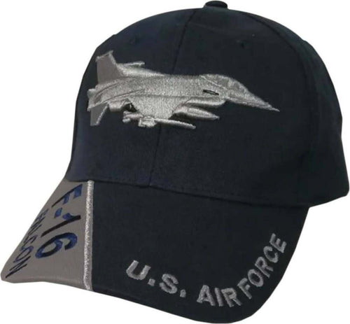 Cappello Uomo Con Frontino F-16 Falcon in Cotone Con Visiera Moda/Uomo/Accessori/Cappelli e cappellini/Cappellini da baseball Il Distintivo - Pesaro, Commerciovirtuoso.it