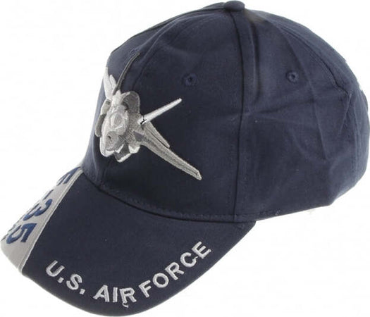 Cappello Uomo Frontino F-35 U.S. Airforce Lightning Ii in Cotone Con Visiera Moda/Uomo/Accessori/Cappelli e cappellini/Cappellini da baseball Il Distintivo - Pesaro, Commerciovirtuoso.it