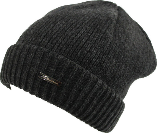 Cappello Uomo Invernale Grigio o Nero In Maglia Tg.Unica Cappelli Invernali per Lui Made in Italy cappello uomo L'Orchidea - Siderno, Commerciovirtuoso.it