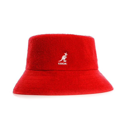 KANGOL Cappello Da Pescatore Uomo Bermuda Bucket Scarlet da uomo