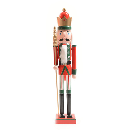 Soldatino schiaccianoci natalizio in legno decorazione natalizia