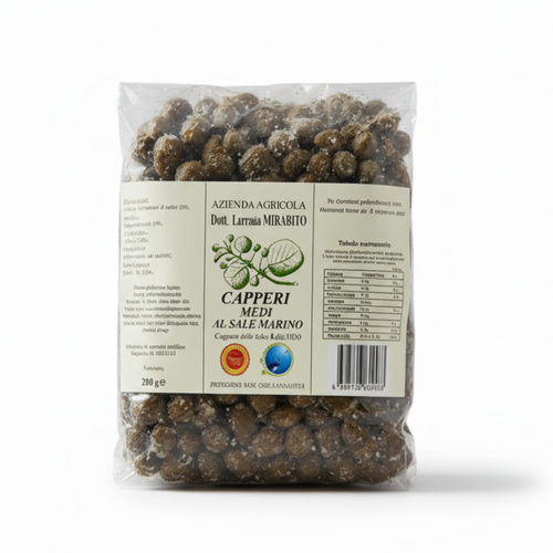 Capperi Medi di Salina al sale