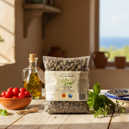 Capperi Piccoli di Salina al Sale
