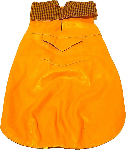 Cappottino Per Cani Art. 101 Taglia 43 Color Giallo In Similpelle Marca Fashion Dog Con Rivestimento Interno A Quadretti Neri E Gialli Prodotti per animali domestici/Cani/Abbigliamento e accessori/Cappotti e giubbotti Ideart - Valdilana, Commerciovirtuoso.it