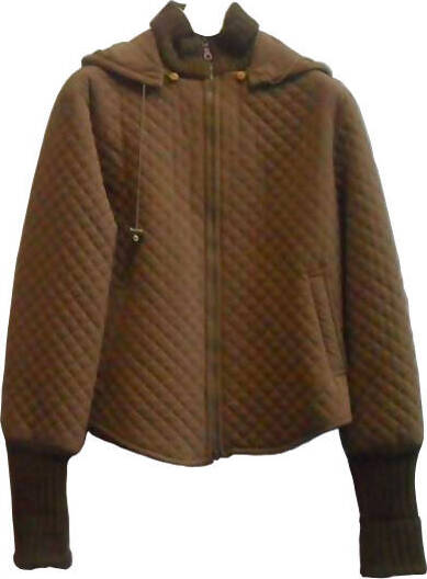 Cappotto da donna a trapuntino imbottito piumino donna caldo e leggero beige art. av81 AV giubotto con zip e cappuccio giubbino donna L'Orchidea - Siderno, Commerciovirtuoso.it