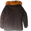 Cappotto da uomo Giubotto da uomo lungo a 3/4 con cappuccio e pelo sintetico impermeabile MORRIS art. 61219 giubbino uomo piumino imbottito Nero Giubotto uomo L'Orchidea - Siderno, Commerciovirtuoso.it