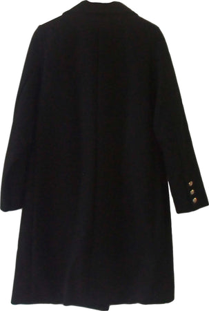 Cappotto lungo da donna doppio petto con bottoni color oro art. 197110014 cappotto donna lungo nero Cappotto donna L'Orchidea - Siderno, Commerciovirtuoso.it
